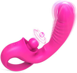 Paloqueth Best Friend Vibrator for Dual G-spot & Clitoral Stimulation Pink Vibrator