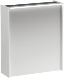 Laufen Lani 60 cm-es tükrös szekrény led világítással bal oldali zsanér, matt fehér H4037311122601 (H4037311122601)