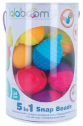 Trefl Lalaboom: Montessori- joc pentru bebeluși, fructe colorate - 24 de piese (61868)