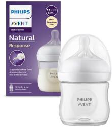 Philips Biberon Philips Avent - Natural Response 3.0, cu tetina 0m+, 125 ml (SCY900/01)