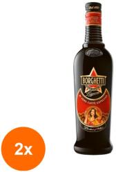 Fernet-Branca Set 2 x Lichior de Cafea Branca Borghetti, 25% Alcool, 0.7 l