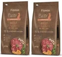Fitmin Fitmin Purity Adult Gabonamentes marhahús 2x12kg -3% olcsóbb