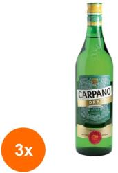 Carpano Set 3 x Vermut Branca Carpano Dry, 18% Alcool, Alb, 1 l (FPG-3xBRAN8)