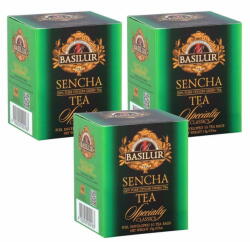 sarcia. eu BASILUR Sencha - Klasszikus zöld tea tasakban, 30 tasak x1, 5 g