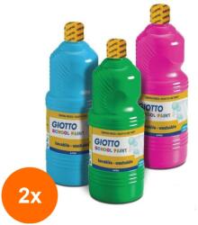 GIOTTO Set 2 x Culori Tempera Giotto - Orange - 500 ml (CUL-2xFL0535305)
