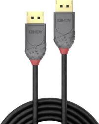 Lindy Kijelző csatlakozó Csatlakozókábel [1x DisplayPort dugó - 1x DisplayPort dugó] 3.00 m Fekete DisplayPort 1.2 (36483) (36483)