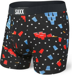 Saxx Vibe Boxer Brief Mărime: S / Culoare: negru/albastru