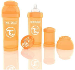 Twistshake Biberon Twistshake Anti - Colici 260 ml Portocaliu (336001142) - ejuniorul
