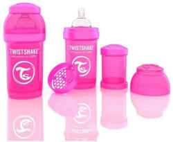 Twistshake Biberon Twistshake Anti - Colici 180 ml Roz (336001010) - ejuniorul