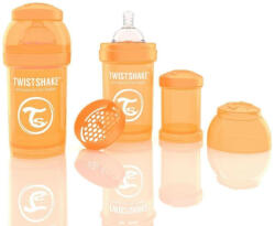 Twistshake Biberon Twistshake Anti - Colici 180 ml Portocaliu (336001042) - ejuniorul