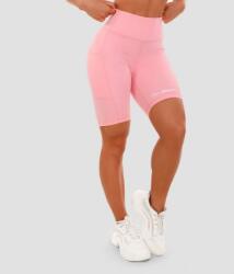 GymBeam Pantaloni scurți pentru femei Biker pink XXL