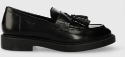 Vagabond Shoemakers bőr mokaszin ALEX W fekete, női, lapos talpú, 5648.004. 20 - fekete Női 37