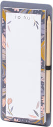  Rössler mágneses jegyzetttömb ceruzával (20x8 cm, 50 lap) őszi virágok, Verona (3) (13101987100)