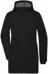 James & Nicholson Elegáns női téli parka kabát JN1175 - Fekete | XL (1-JN1175-1808833)