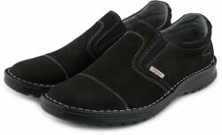 Vlnka Férfi bőrcipő "Ivan" - fekete felnőtt cipő méret 42