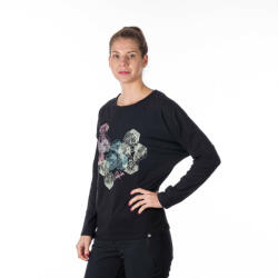 Northfinder Tricou din bumbac cu imprimeu pentru femei Beverly black (107664-269-101)