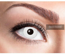 1 hetes színes kontaktlencse WHITE ZOMBIE