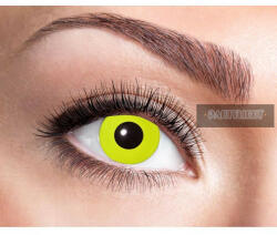  1 hetes színes kontaktlencse YELLOW CROW EYE