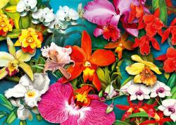 Enjoy - Puzzle Jungla de orhidee - 1 000 piese Puzzle