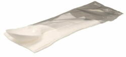 Snick Bio Set 100 tacamuri biodegradabile lingura+servetel din CPLA ALB amb. BOPP