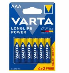 VARTA Baterie Varta LongLife Power AAA R3 1, 5V alcalina set 6 buc