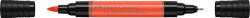 Faber-Castell Pitt Artist Pen Dual Marker Rosu Scarlet 118 Faber-castell