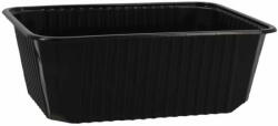 Snick Bio Caserole euro box din PP, negre, 1000cc, 180 x 132 x 65 mm 50buc/set