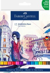 Faber-Castell Marker Solubil 2 Capete Set 12 Buc Goldfaber Faber-castell