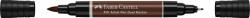 Faber-Castell Pitt Artist Pen Dual Marker Sepia Inchis 175 Faber-castell