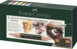 Faber-Castell Set 5 Markere Solubile Portret A. Durer Faber-castell