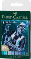 Faber-Castell Pitt Artist Pen Set 8 Buc Albastru 2022 Faber-castell
