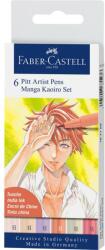 Faber-Castell Pitt Artist Pen Manga Set 6 Kaioro 2019 Faber-castell