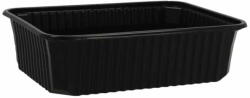 Snick Bio Caserole euro box din PP, negre, 750cc, 180 x 132 x 35 mm 50buc/set