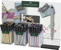 Faber-Castell Pitt Artist Pen Metalic 3*30 Buc Display Plastic Faber-castell