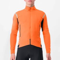 Castelli - Jacheta ciclism vreme rece sau iarna Perfetto RoS Convertible Jacket - portocaliu gri inchis (CAS-4522510-857) - trisport