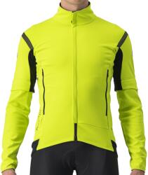 Castelli - Jacheta ciclism vreme rece sau iarna Perfetto RoS Convertible Jacket - galben fluo (CAS-4522510-383) - trisport