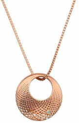  Hot Diamonds Gyönyörű bronz nyaklánc gyémánttal Quest DP834 (lánc, medál) - mall