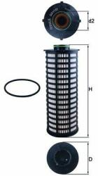 MAHLE Filtru ulei MAHLE OX 1152D (OX 1152D) - automobilus