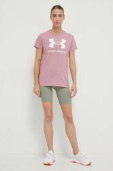 Under Armour t-shirt női, rózsaszín - rózsaszín XS - answear - 10 990 Ft