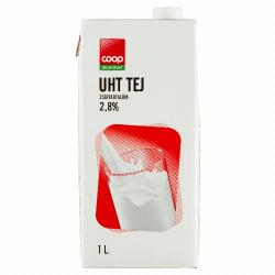 Coop UHT félzsíros tej 2, 8% 1 l