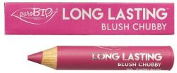 PuroBio Cosmetics Fard de obraz tip creion - PuroBio Cosmetics Long Lasting Blush Chubby 023L