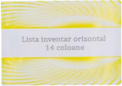 Goldpaper Lista inventar orizontal 14 coloane, a4, 100 file (6422575000775)
