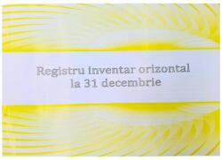Goldpaper Registru inventar orizontal la 31 decembrie, a4, 100 file (6422575001277)