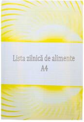 Goldpaper Lista zilnica de alimente, a4, 100 file, 54 g/mp (6422575000898)