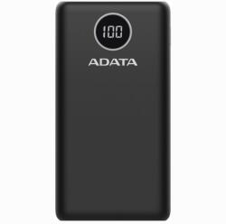 ADATA Baterie externa adata 20000mah, quick charge 3.0 + pd 18w, 2 x usb & 1 x usb-c, black (ap20000qcd-dgt-cbk) (AP20000QCD-DGT-CBK)