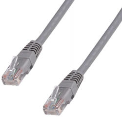 Datacom Patch kábel UTP CAT6 0, 25m szürke (15890)