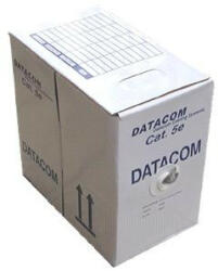 Datacom FTP Cat5e cablu PVC 305m (fir) gri (1210)