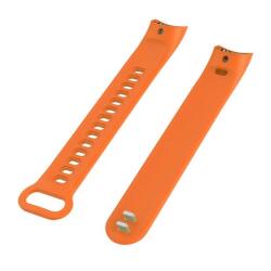 gigapack Huawei Band 3 pótszíj (egyedi méret, szilikon, állítható) narancs (GP-141873)