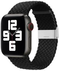 gigapack Apple Watch Series 9 41mm pótszíj (egyedi méret, textil, állítható) fekete (GP-142796)