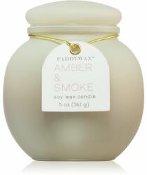 Paddywax Orb Amber & Smoke lumânare parfumată 141 g